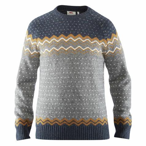 Fjallraven Övik Sweater Multicolor Singapore For Men (SG-298570)